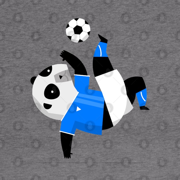 Funny Soccer Panda by Rayrock76